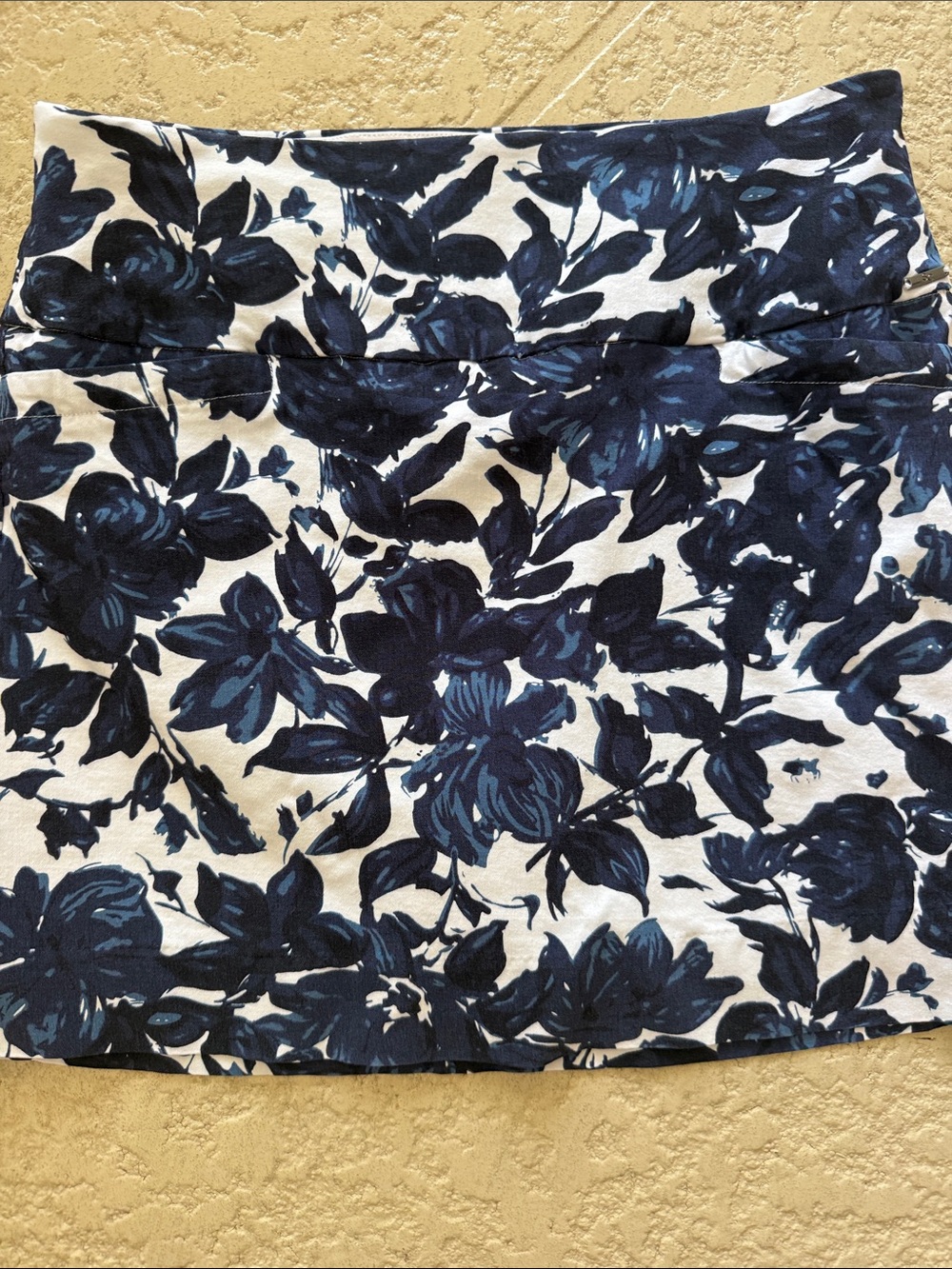 S.C & Co Floral Navy Golf Skort - Picture 4 of 12